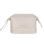 Travel Cosmetic Bag Large Capacity Water-Resistant PU Leather