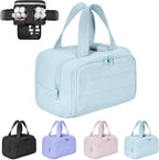 Travel Cosmetic Bag Large Waterproof Pocket 4 Compartments