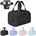 Travel Cosmetic Bag Large Waterproof Pocket 4 Compartments