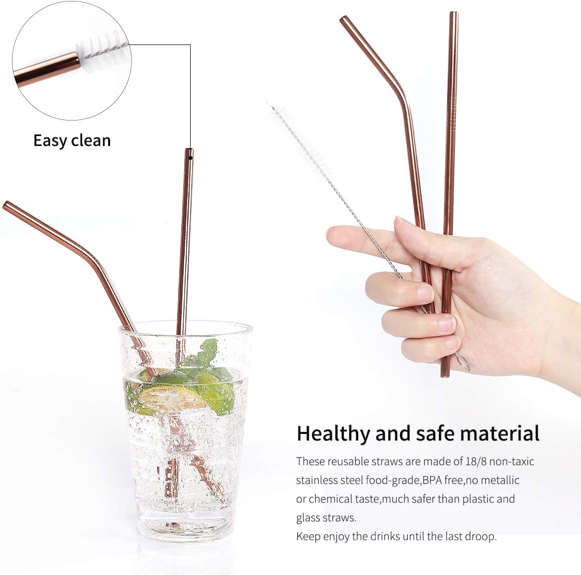 Travel Cutlery Set Stainless Steel Waterproof Case