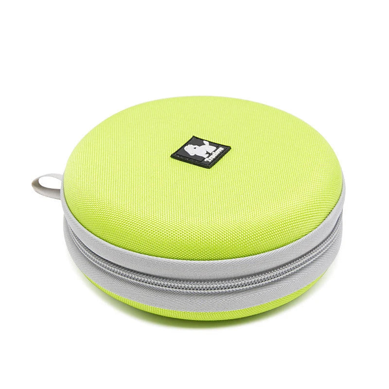 Travel Dog Bowl Set Dual Food & Water Convertible Frisbee