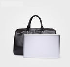 Travel Duffel Bag PU Leather Carry-On Detachable Shoulder Strap