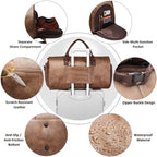 Travel Duffel Bag Water-Resistant Multiple Pockets