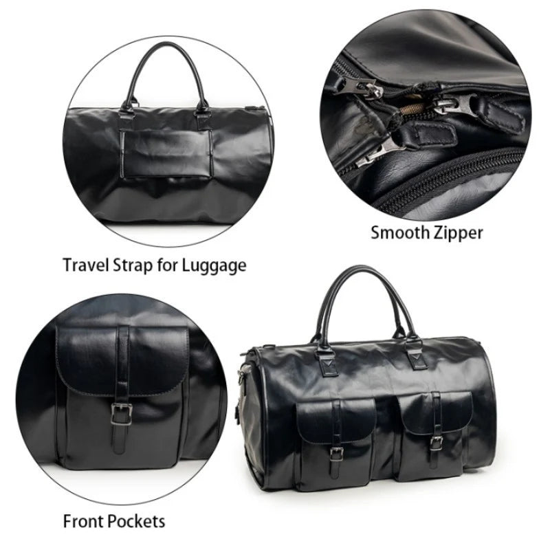 Travel Duffle Bag Large Capacity Multiple Pockets Water-Resistant