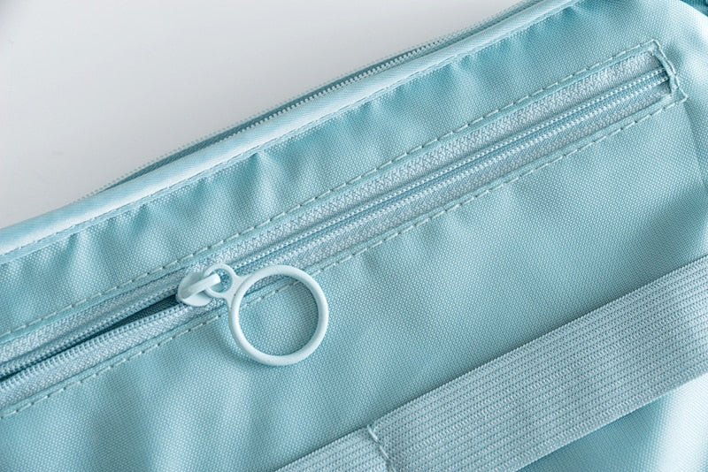 Travel Electronics Organizer Compact Waterproof Nylon Multiple Compartments