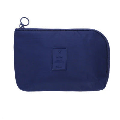 Travel Electronics Organizer Compact Waterproof Nylon Multiple Compartments