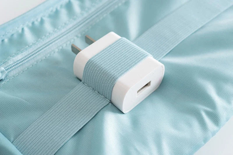 Travel Electronics Organizer Compact Waterproof Nylon Multiple Compartments