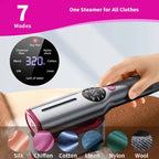 Travel Garment Steamer 15-Second Ceramic Rotating Head