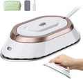 Travel Iron Dual-Voltage Ceramic Soleplate Foldable