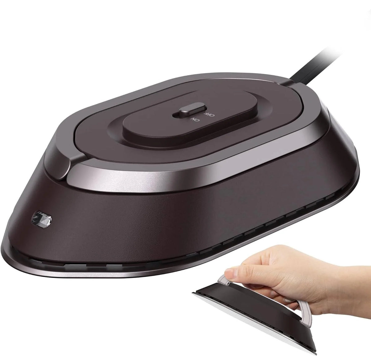 Travel Iron Rapid Heating Foldable Handle