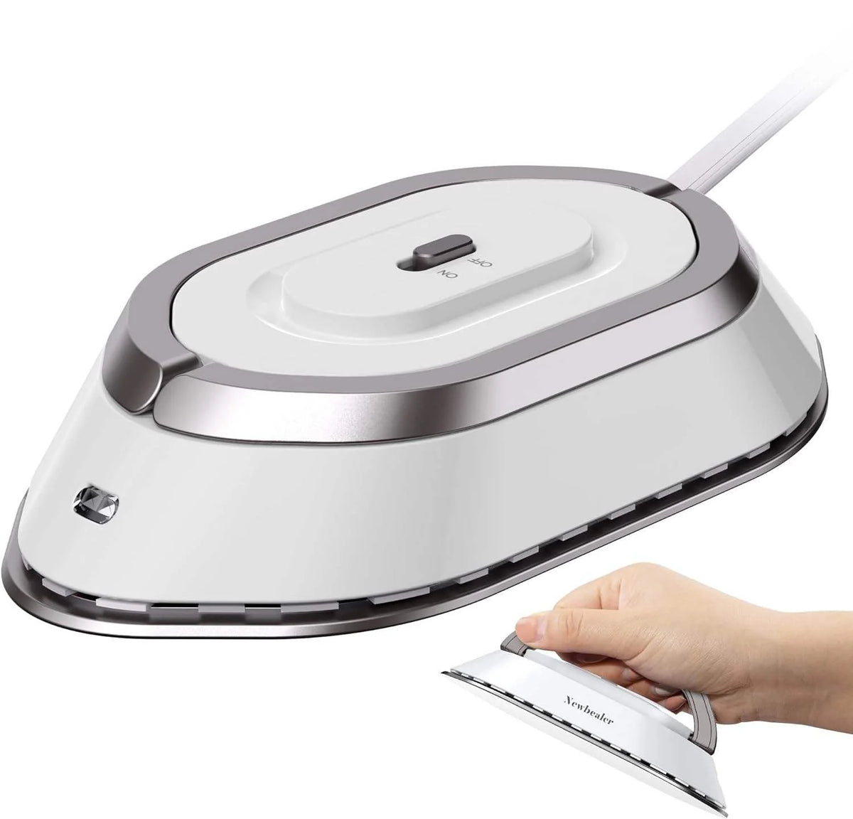 Travel Iron Rapid Heating Foldable Handle