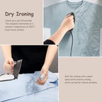 Travel Iron Rapid Heating Foldable Handle