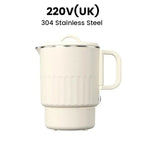 Travel Kettle Foldable Stainless Steel Double Wall 800ml