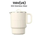 Travel Kettle Foldable Stainless Steel Double Wall 800ml