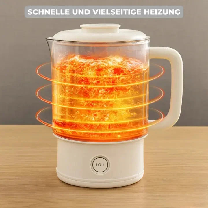 Travel Kettle Foldable Stainless Steel Double Wall 800ml