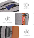 Travel Laptop Backpack 40L Water-Resistant TSA-Friendly Anti-Theft Lock
