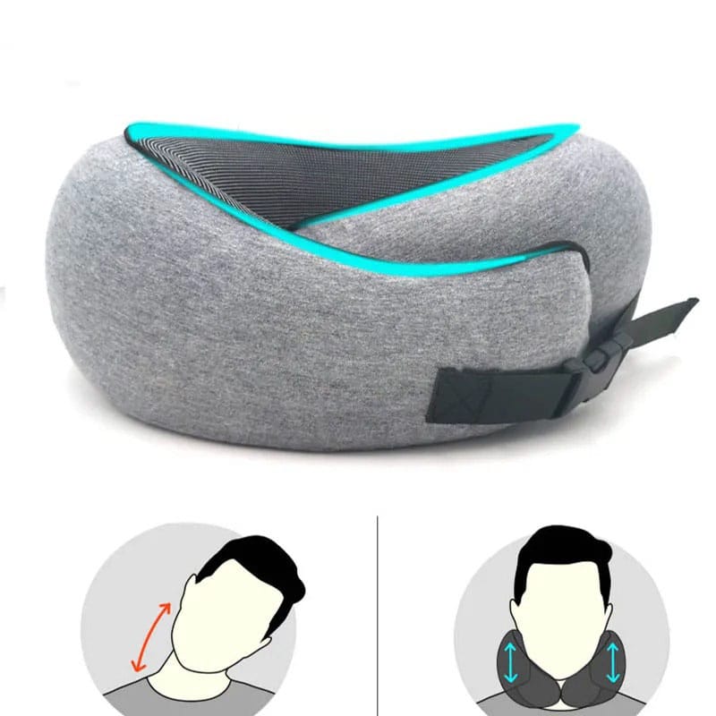 Travel Neck Pillow 360 Degree Memory Foam Support