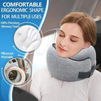 Travel Neck Pillow 360 Degree Memory Foam Support