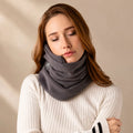 Travel Neck Pillow Adjustable Scarf Design & Machine Washable Cover