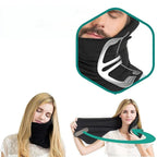 Travel Neck Pillow Adjustable Scarf Design & Machine Washable Cover
