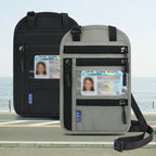 Travel Neck Pouch RFID-Blocking & Water-Resistant Nylon