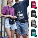 Travel Neck Pouch RFID-Blocking & Water-Resistant Nylon