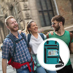 Travel Neck Pouch RFID-Blocking & Water-Resistant Nylon