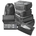 Travel Packing Cubes Compression Mesh Windows Set of 7