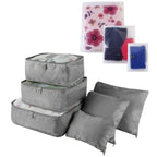 Travel Packing Cubes Mesh & Compression 9-Piece Set