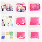 Travel Packing Cubes Mesh & Compression 9-Piece Set