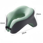 Travel Pillow Memory Foam Ergonomic Neck Support
