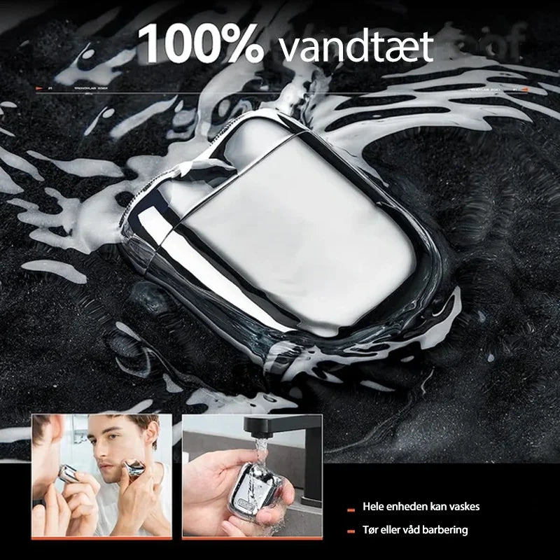 Travel Shaver Compact Waterproof USB Rechargeable