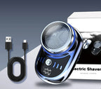 Travel Shaver USB Rechargeable Digital Battery Indicator
