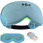 Travel Sleep Mask 3D Ergonomic Light-Blocking Bluetooth Audio