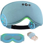 Travel Sleep Mask 3D Ergonomic Light-Blocking Bluetooth Audio