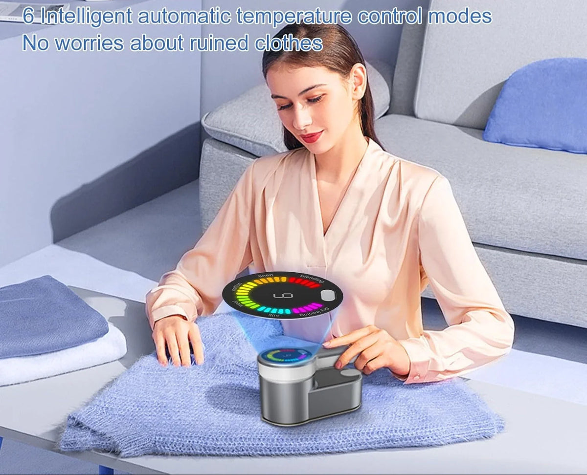 Travel Steamer Iron 1200W Foldable Steam & Dry
