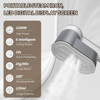 Travel Steamer Iron 1200W Foldable Steam & Dry