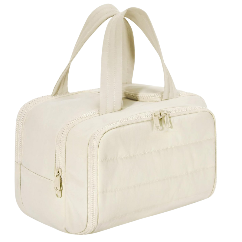 Travel Toiletry Bag Full-Open Design & Waterproof Lining
