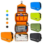 Travel Toiletry Bag Hanging Water-Resistant Zip Pocket
