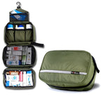 Travel Toiletry Bag Hanging Water-Resistant Zip Pocket