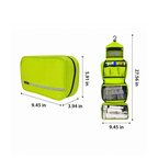 Travel Toiletry Bag Hanging Water-Resistant Zip Pocket