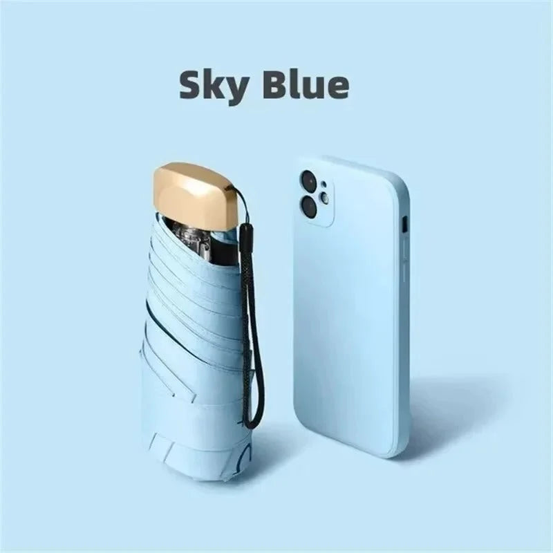 Travel Umbrella Pocket-Sized UV-Resistant & Windproof