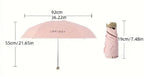 Travel Umbrella Pocket-Sized Wind-Resistant & UV-Protective