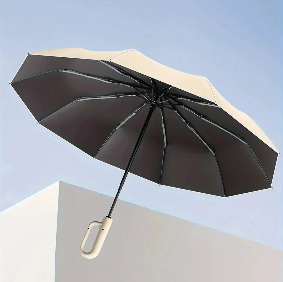Travel Umbrella UPF50 One-Touch Wind-Resistant Waterproof