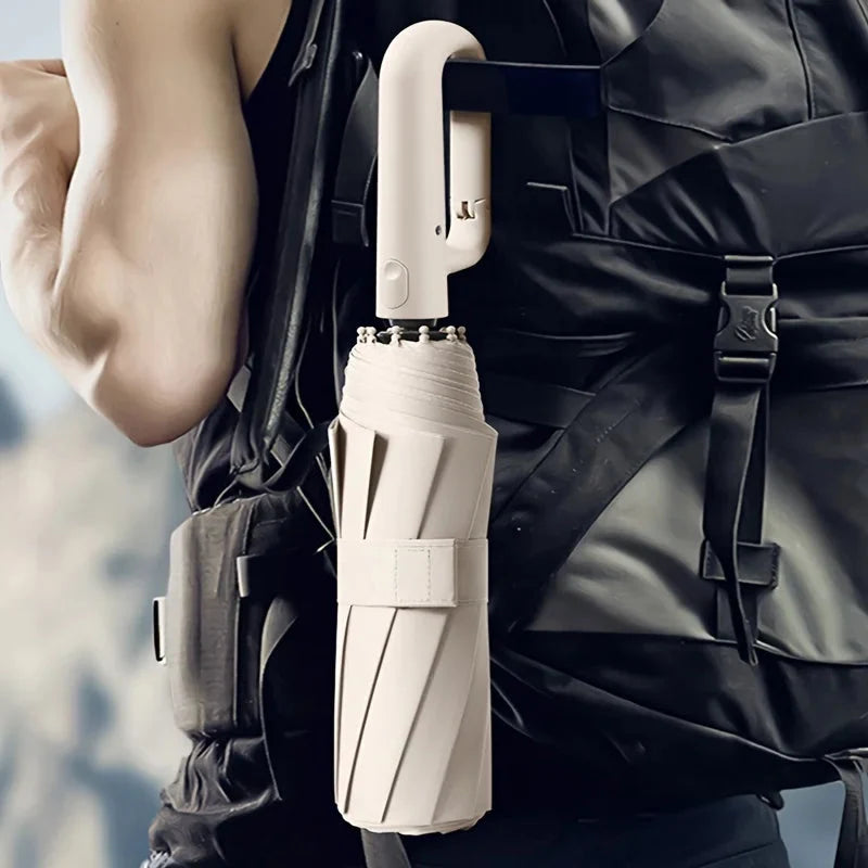 Travel Umbrella UPF50 One-Touch Wind-Resistant Waterproof