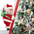 Tree Ornament Animated Climber With Warm LEDs & Music