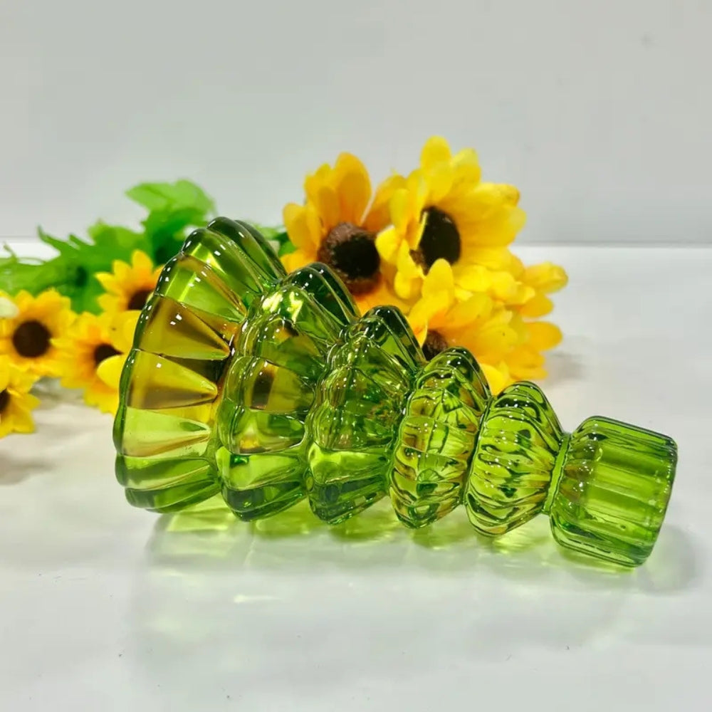 Tree-Shaped Glass Votive Holders (Set of 3)