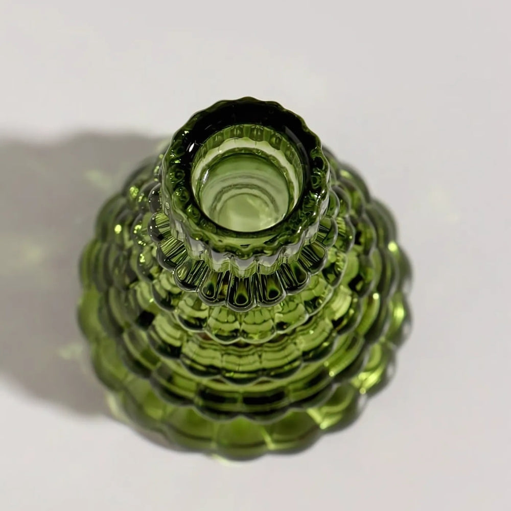 Tree-Shaped Glass Votive Holders (Set of 3)