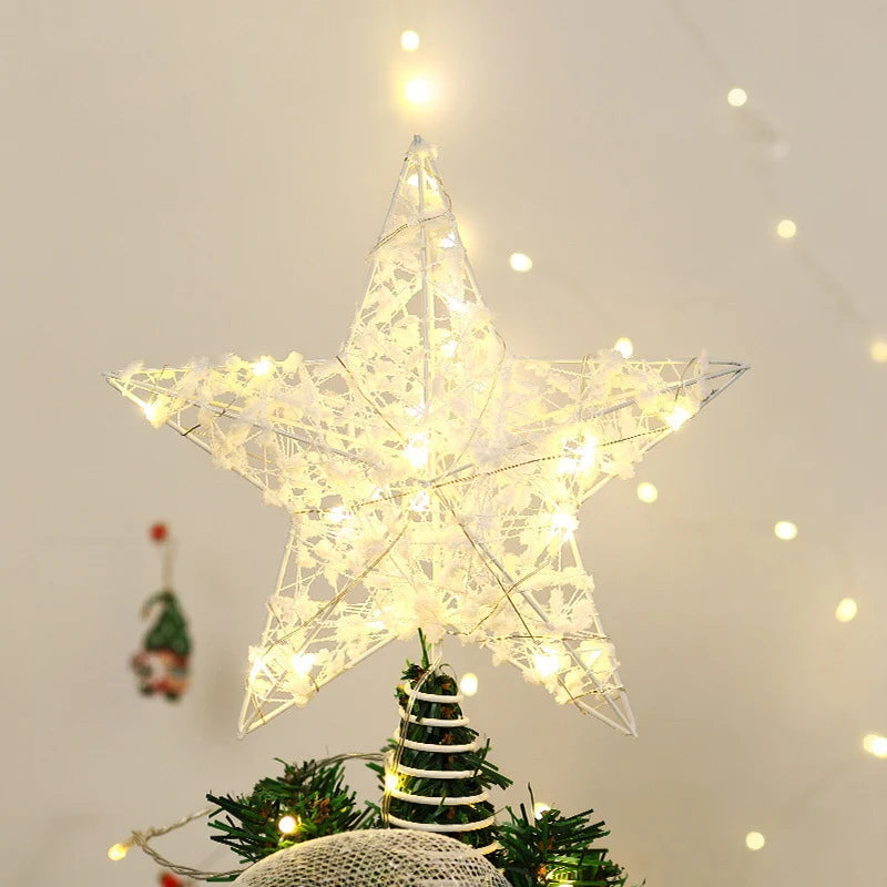 Tree Topper Sparkling Durable Spiral Base