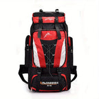 Trekking Backpack 80L Water-Repellent Padded Hip Belt